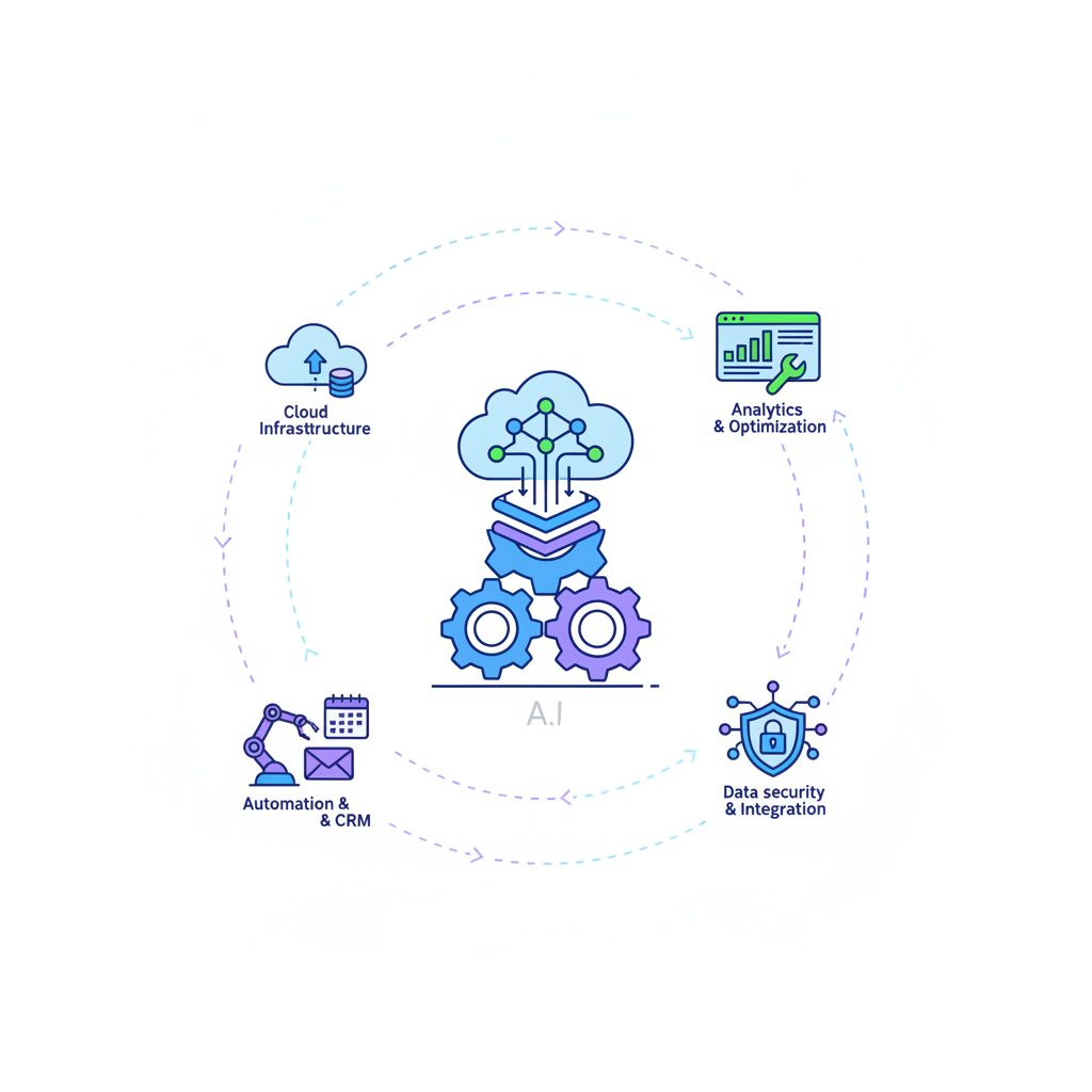 AI tool stack for modern SaaS companies