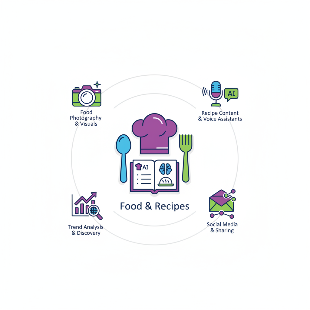 Top 10 AI Tools for Food & Recipe Bloggers
