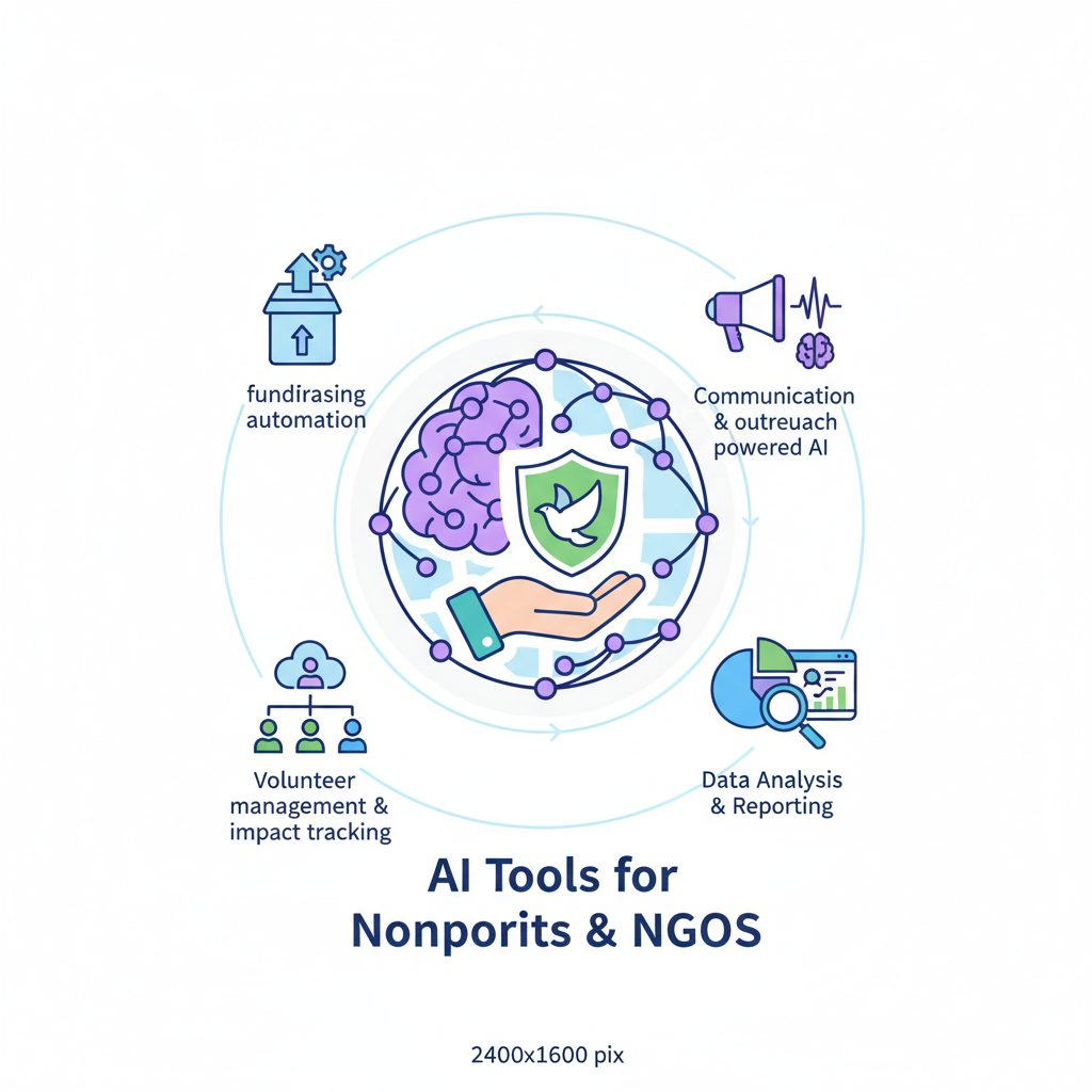 Top 10 AI Tools for Nonprofits & NGOs
