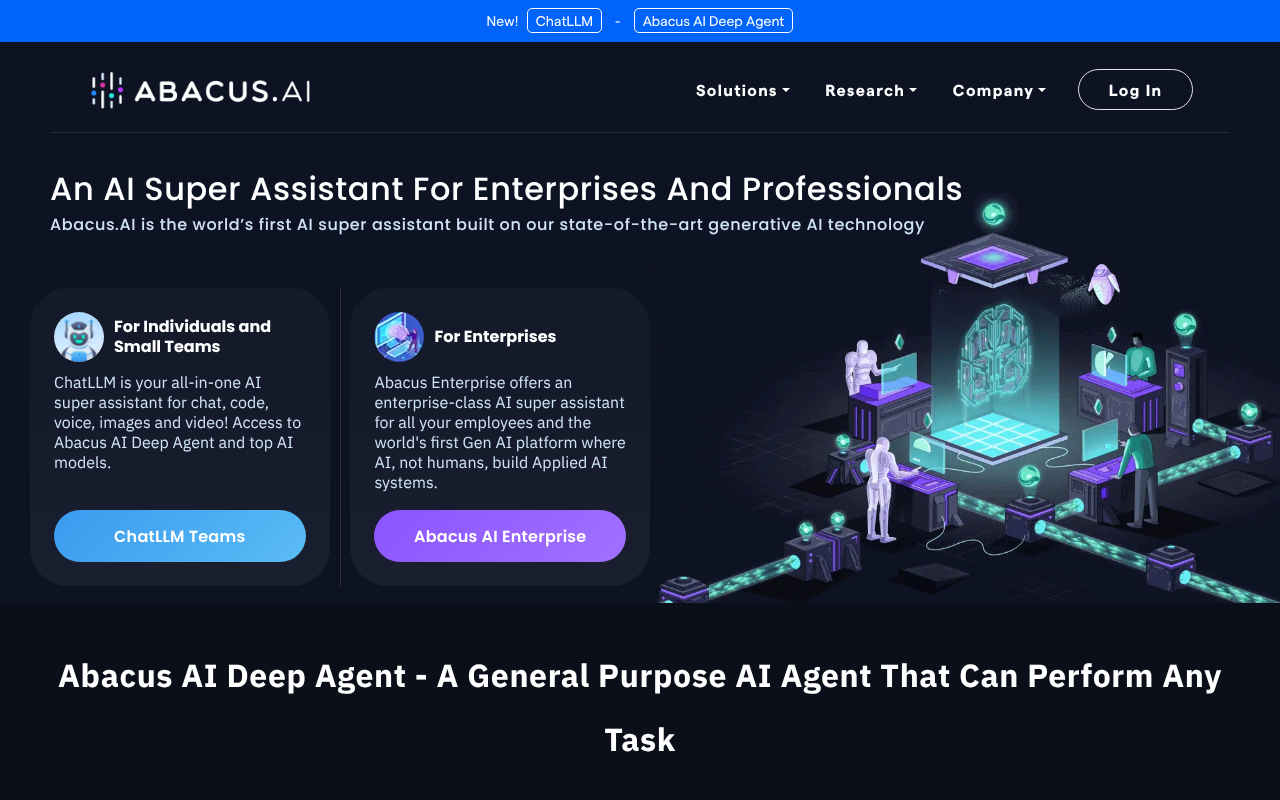 Abacus.ai screenshot 1