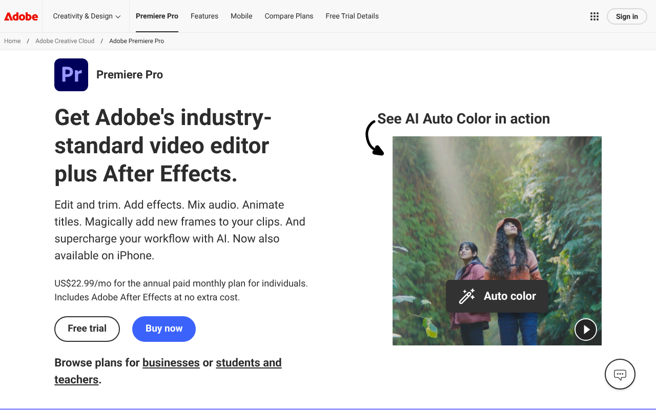 Adobe Premiere Pro screenshot 1