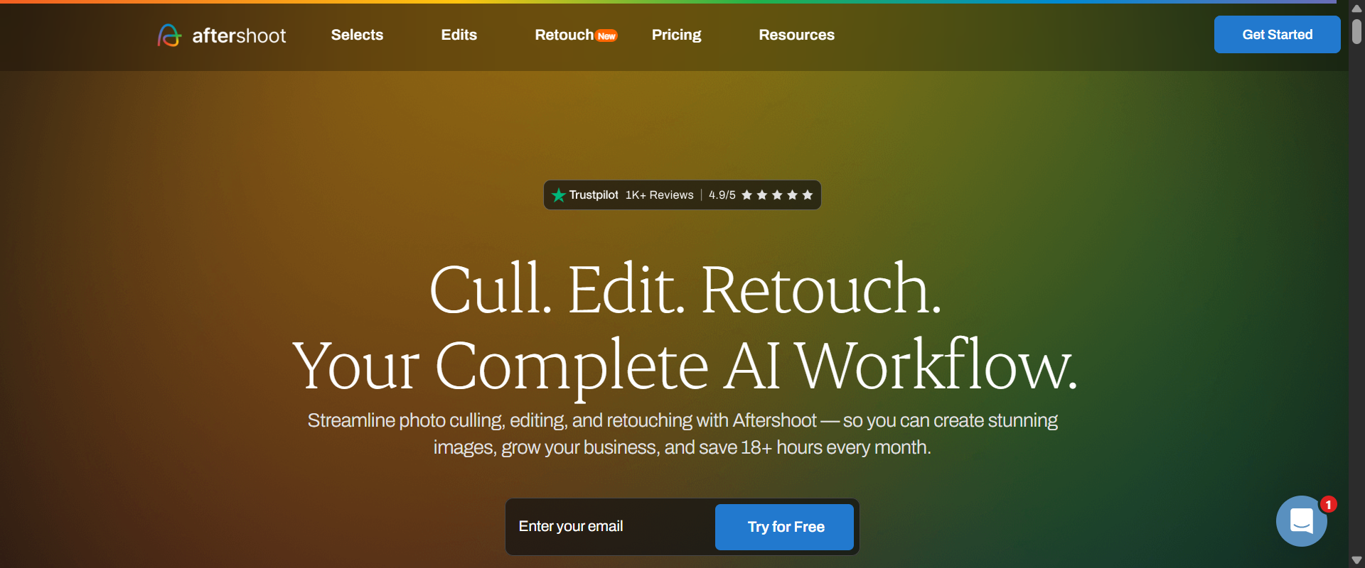 Aftershoot screenshot 1