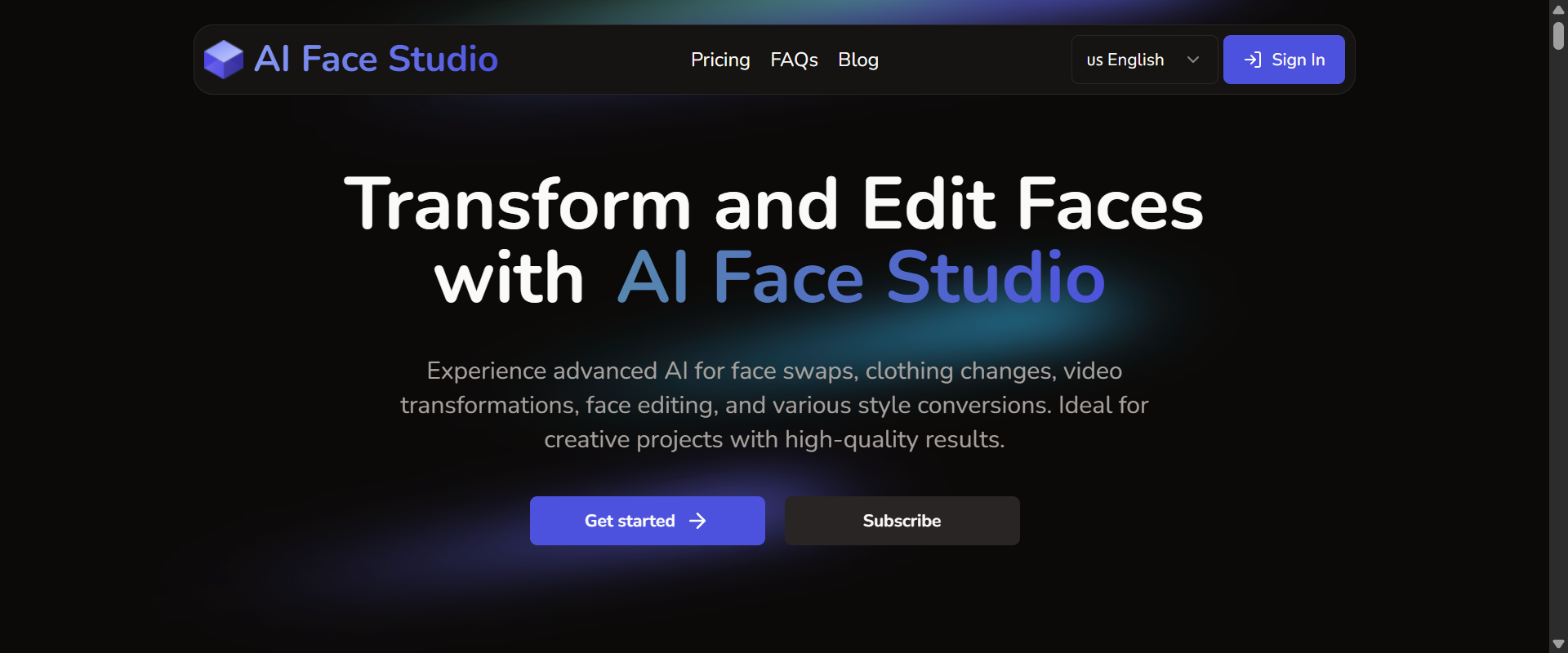 AI Face Studio screenshot 1