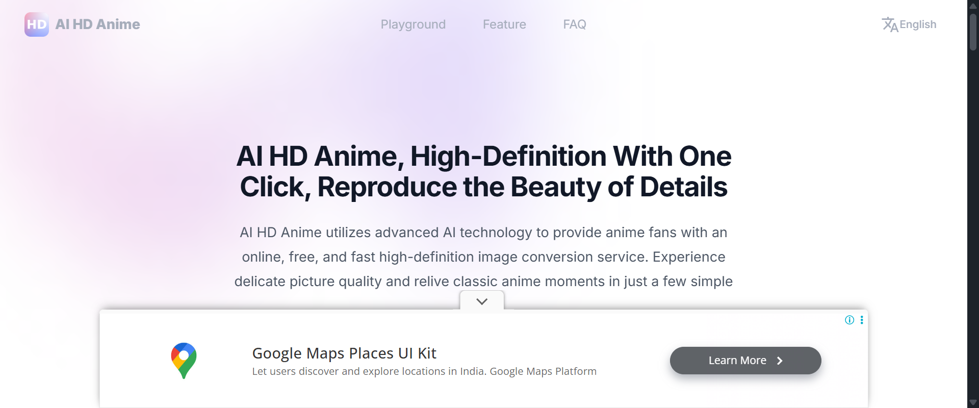 AI HD Anime screenshot 1