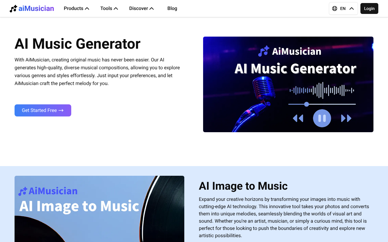 AIMusician.ai screenshot 1