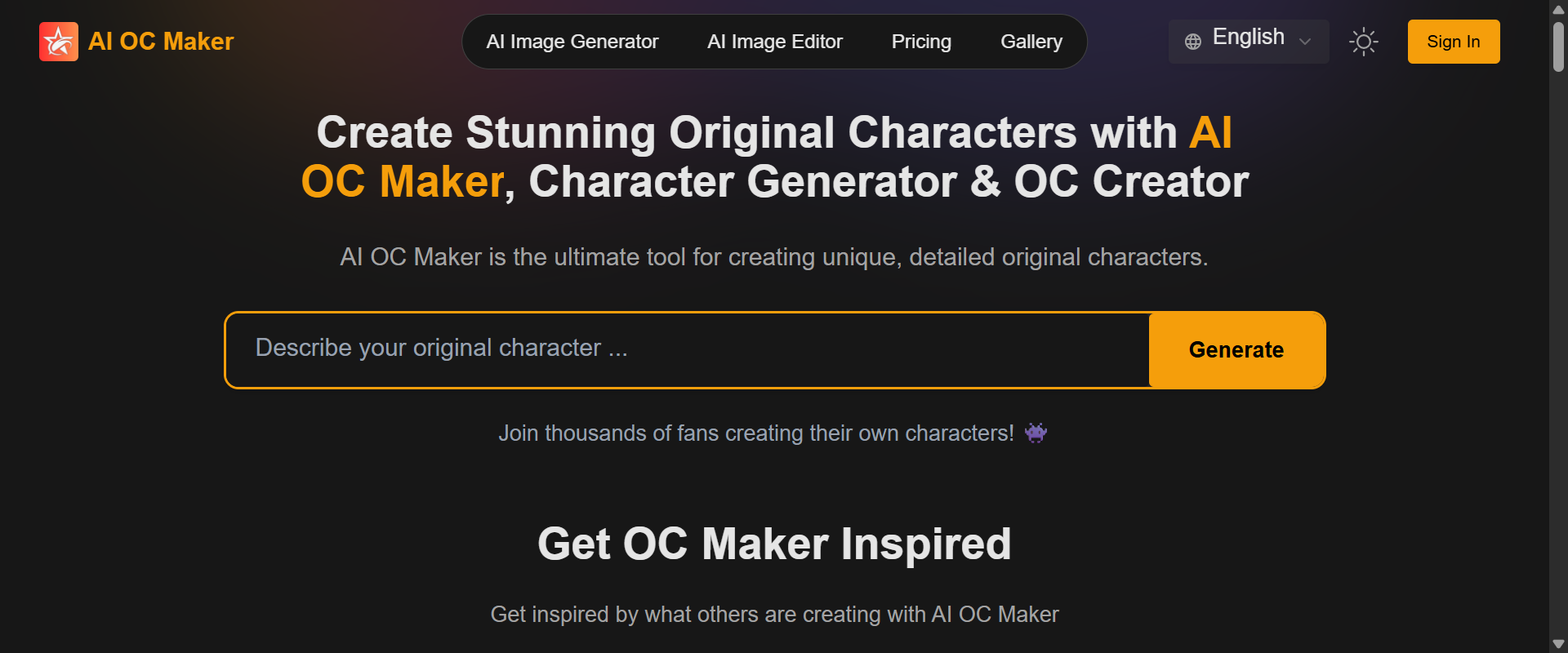 AI OC Maker screenshot 1