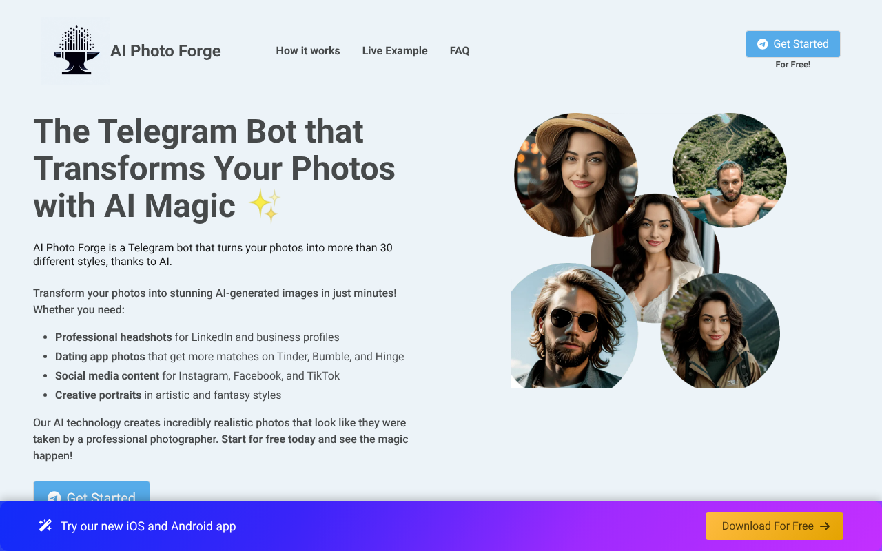 AI Photo Forge screenshot 1