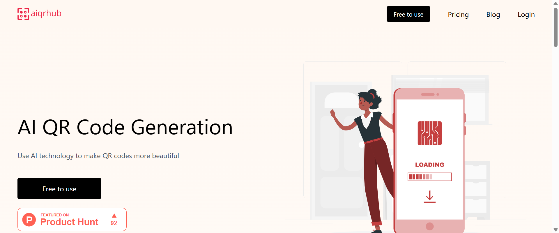 AI QR Hub screenshot 1
