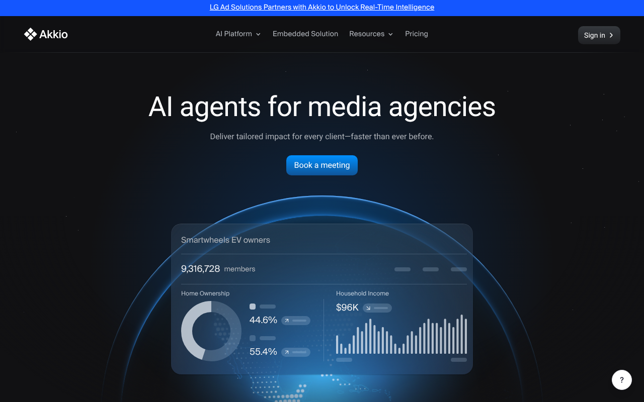 Akkio screenshot 1