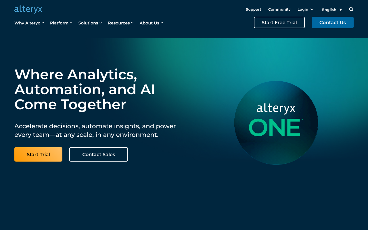 Alteryx screenshot 1