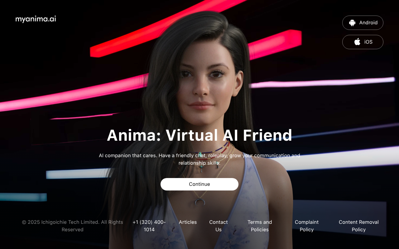 Anima AI screenshot 1