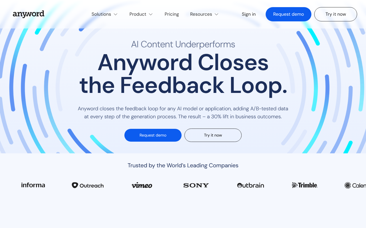 Anyword screenshot 1