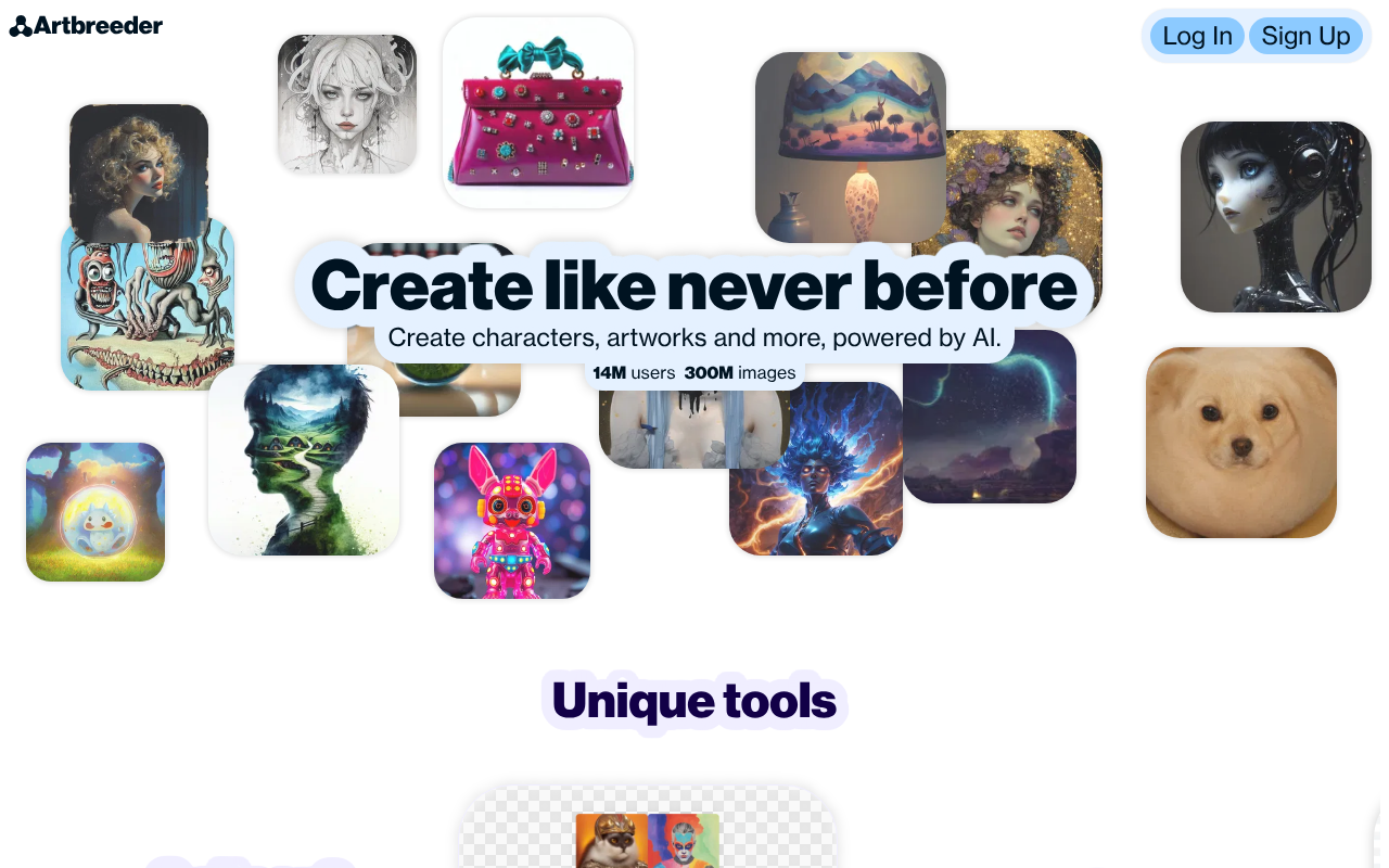 Artbreeder screenshot 1