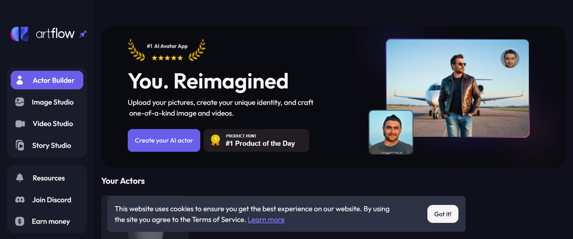 Artflow.ai screenshot 1