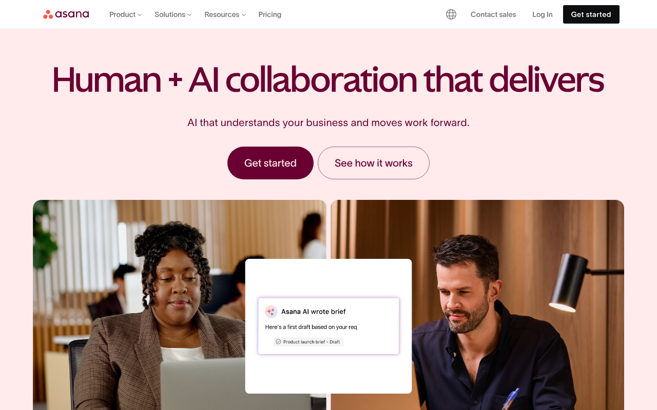 Asana screenshot 1