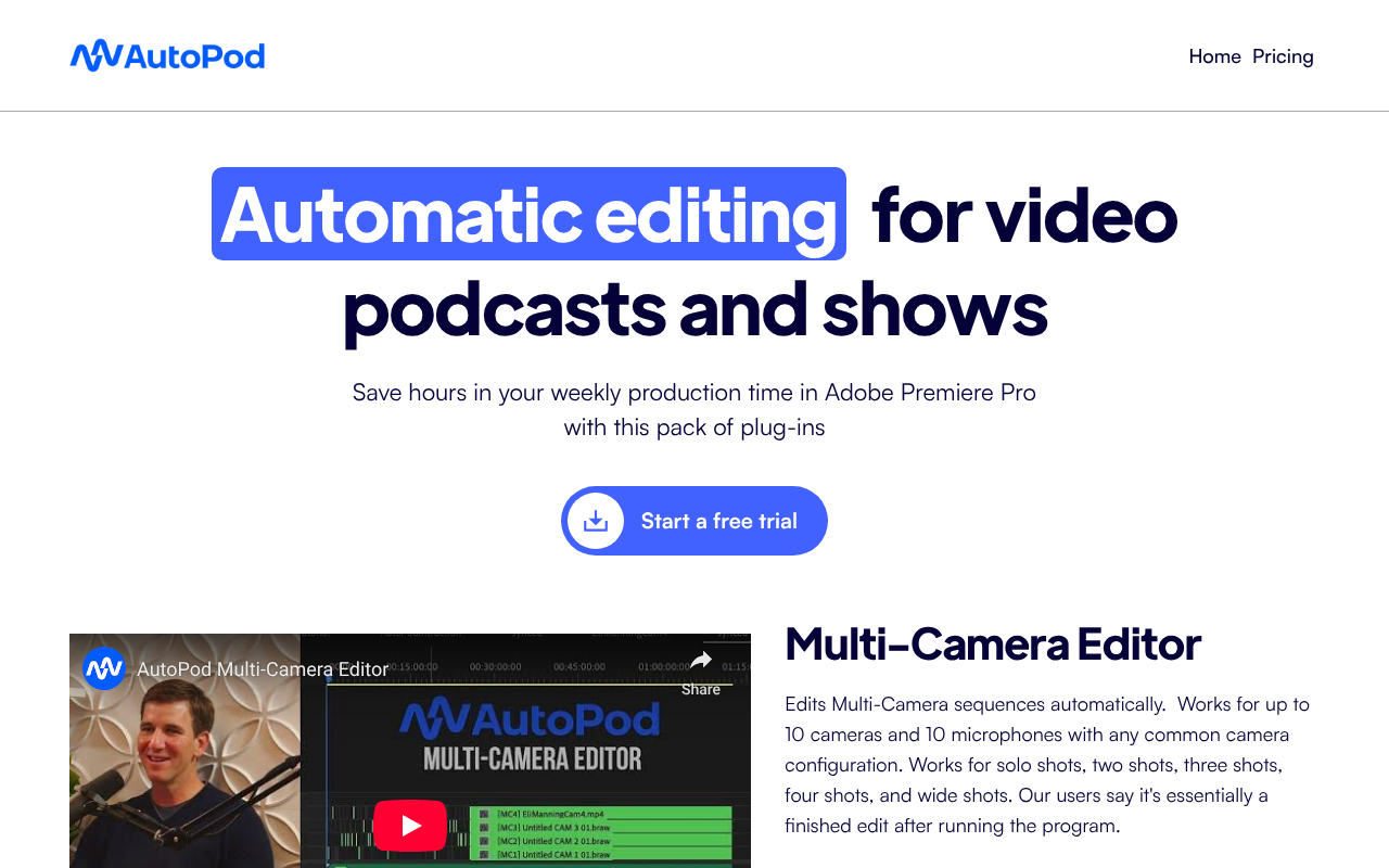 Autopod.fm screenshot 1