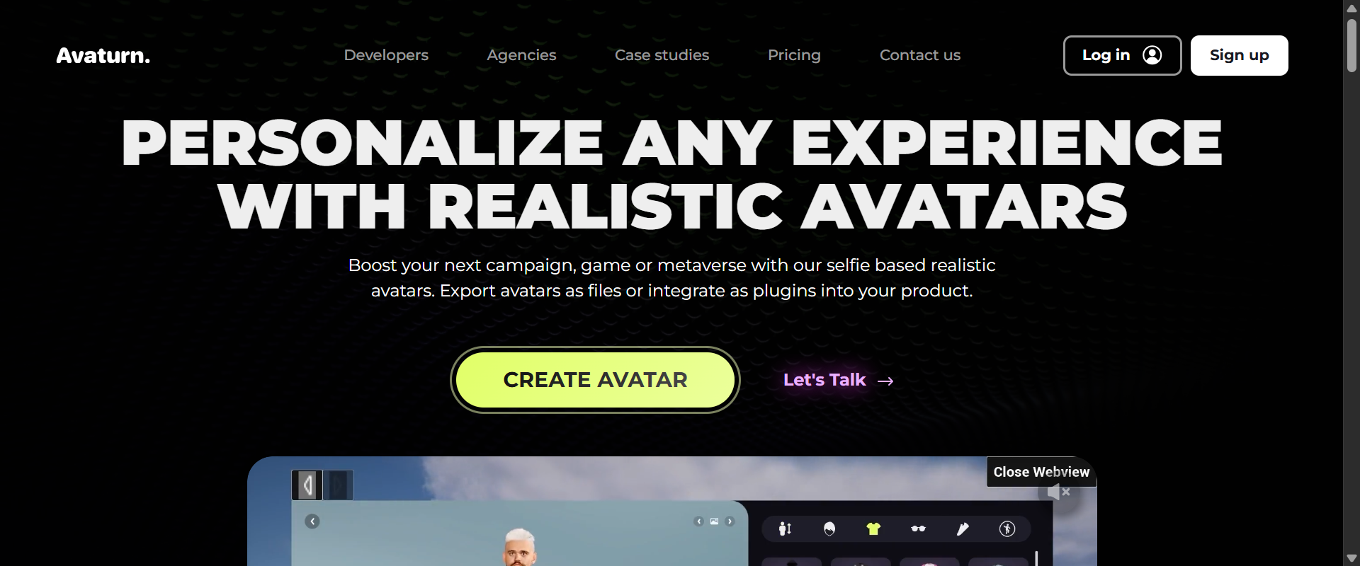 Avaturn screenshot 1