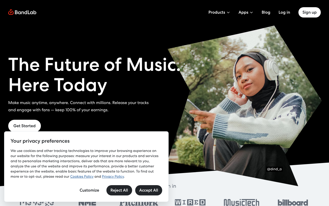 BandLab screenshot 1