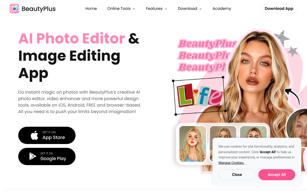 BeautyPlus screenshot 1