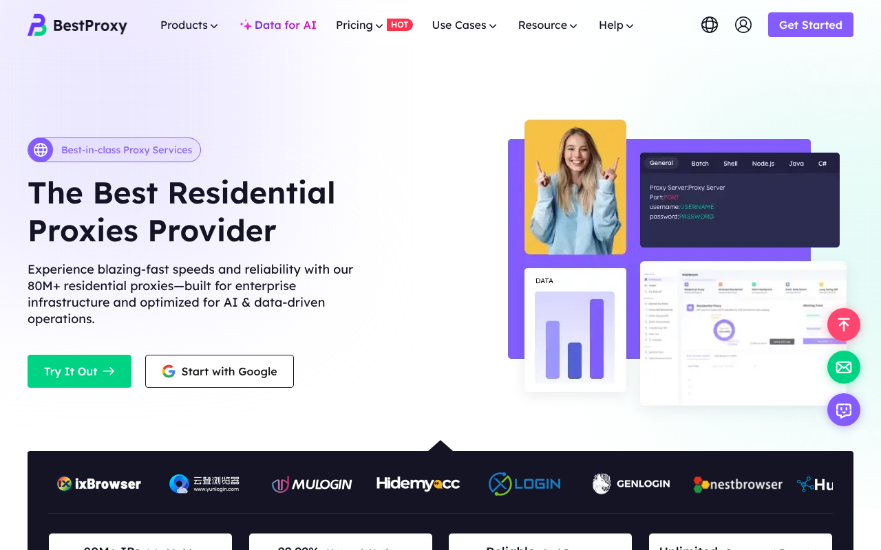 BestProxy screenshot 1
