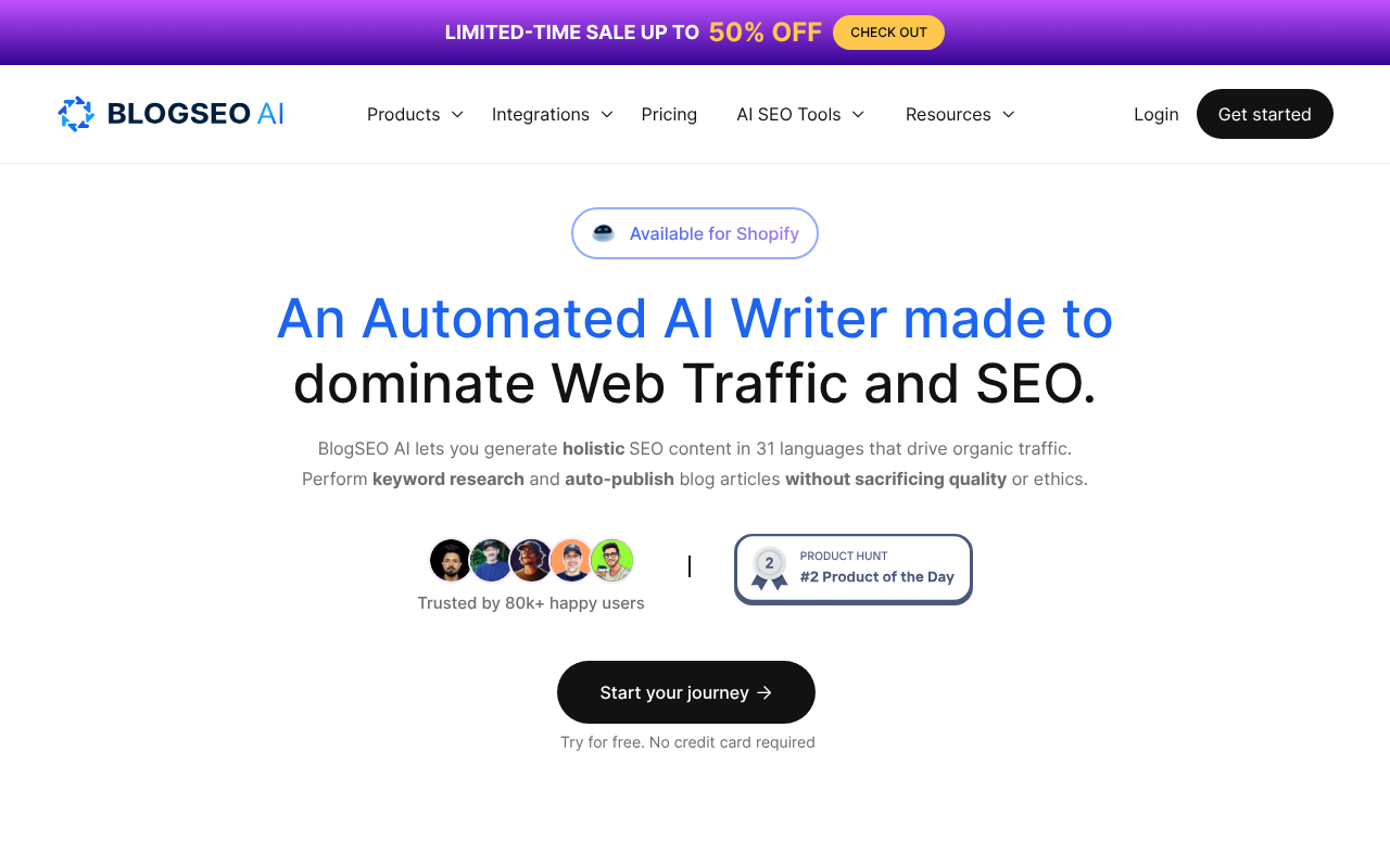 BlogSEO.ai screenshot 1