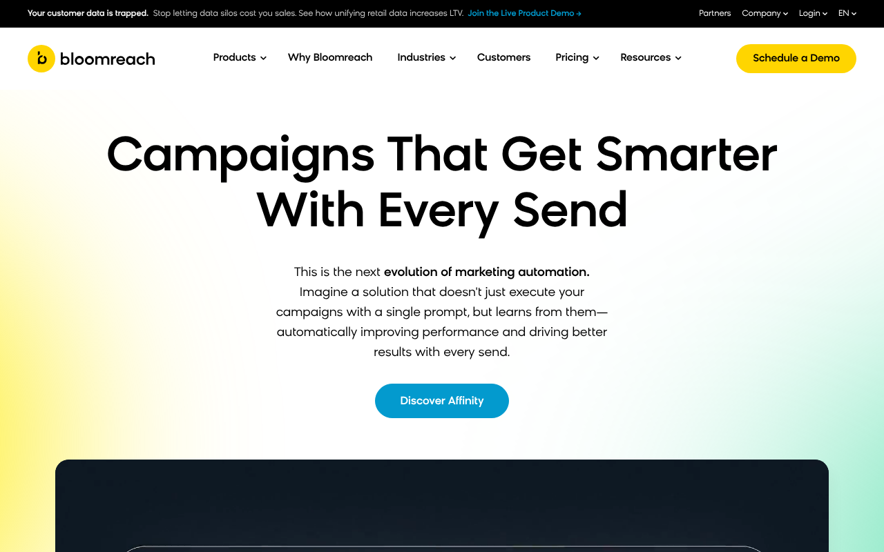 Bloomreach screenshot 1