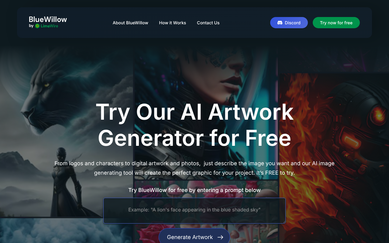 BlueWillow AI screenshot 1