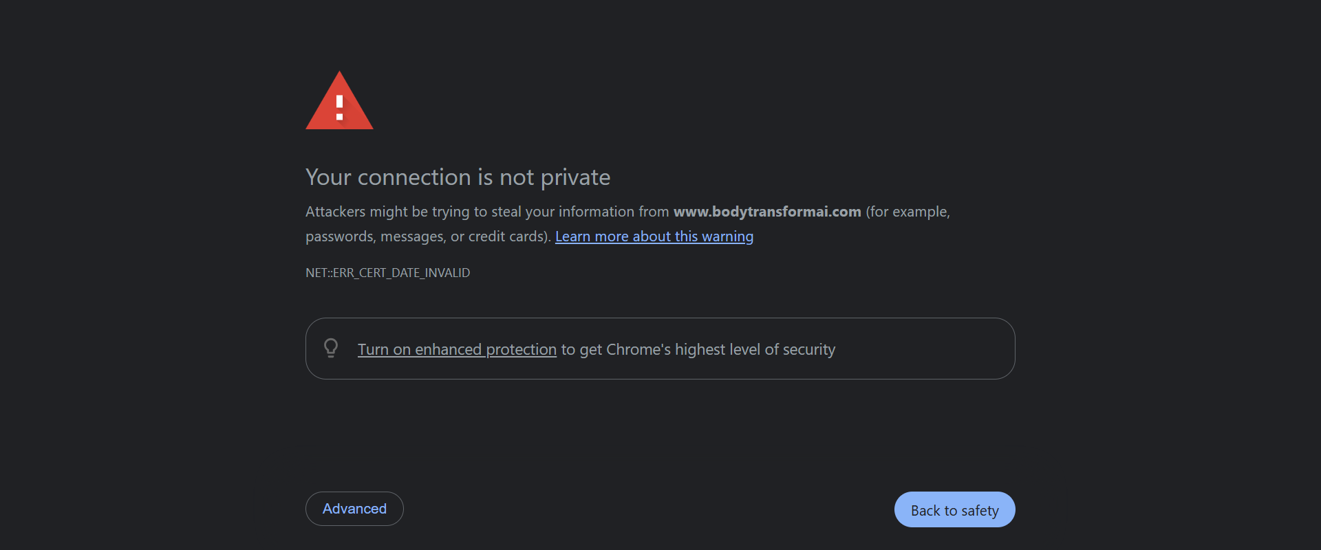 BodyTransformAI.com screenshot 1