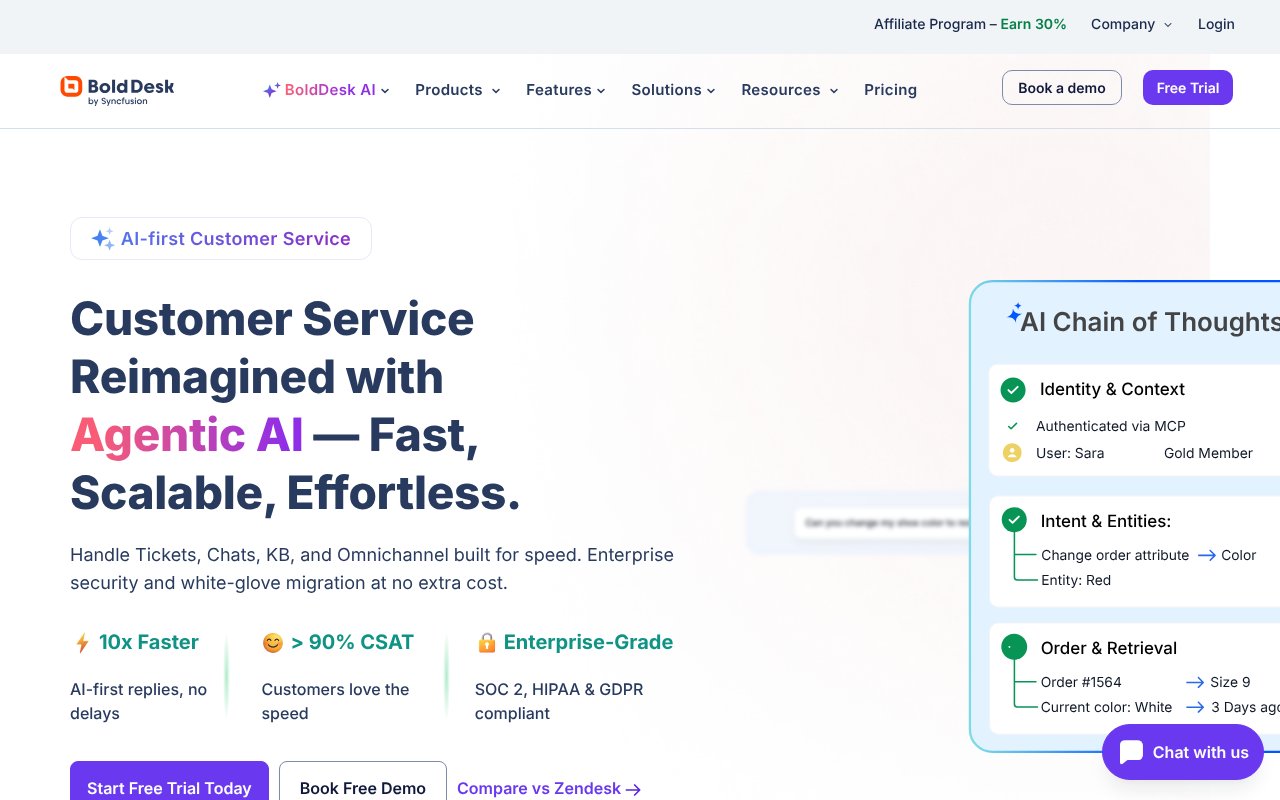 BoldDesk screenshot 1
