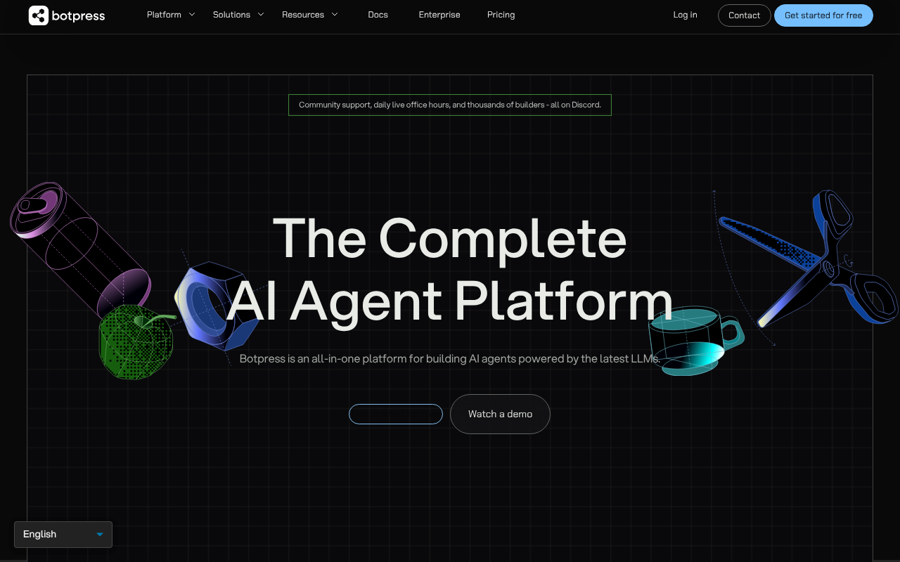 Botpress screenshot 1