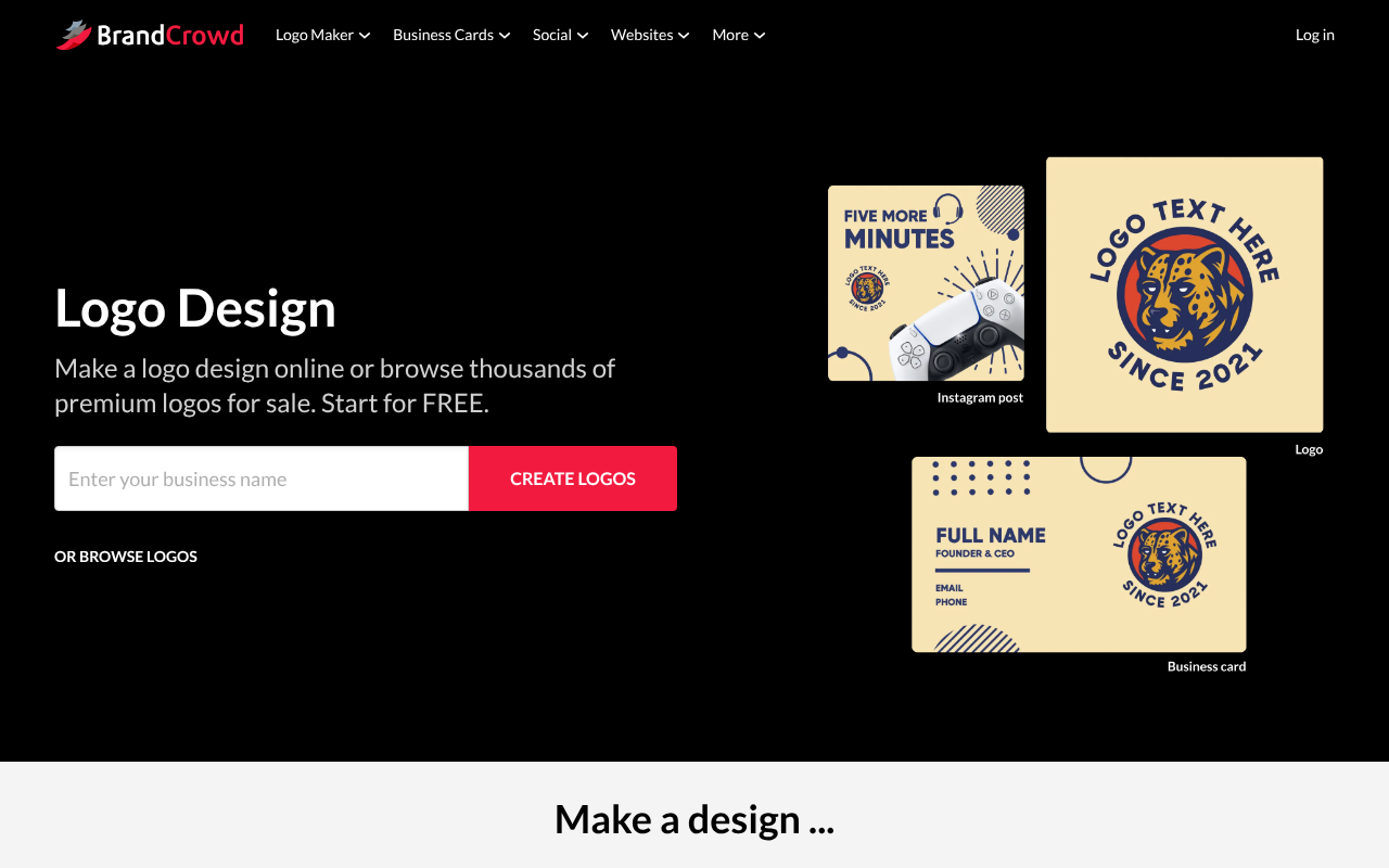 BrandCrowd screenshot 1
