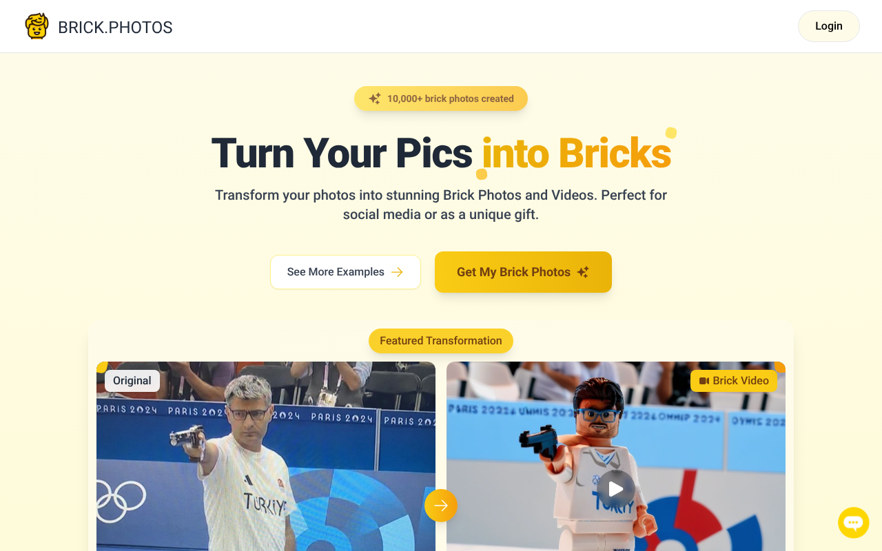 Brick.photos screenshot 1