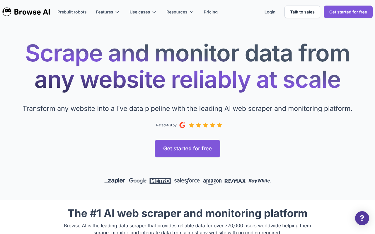 Browse.ai screenshot 1
