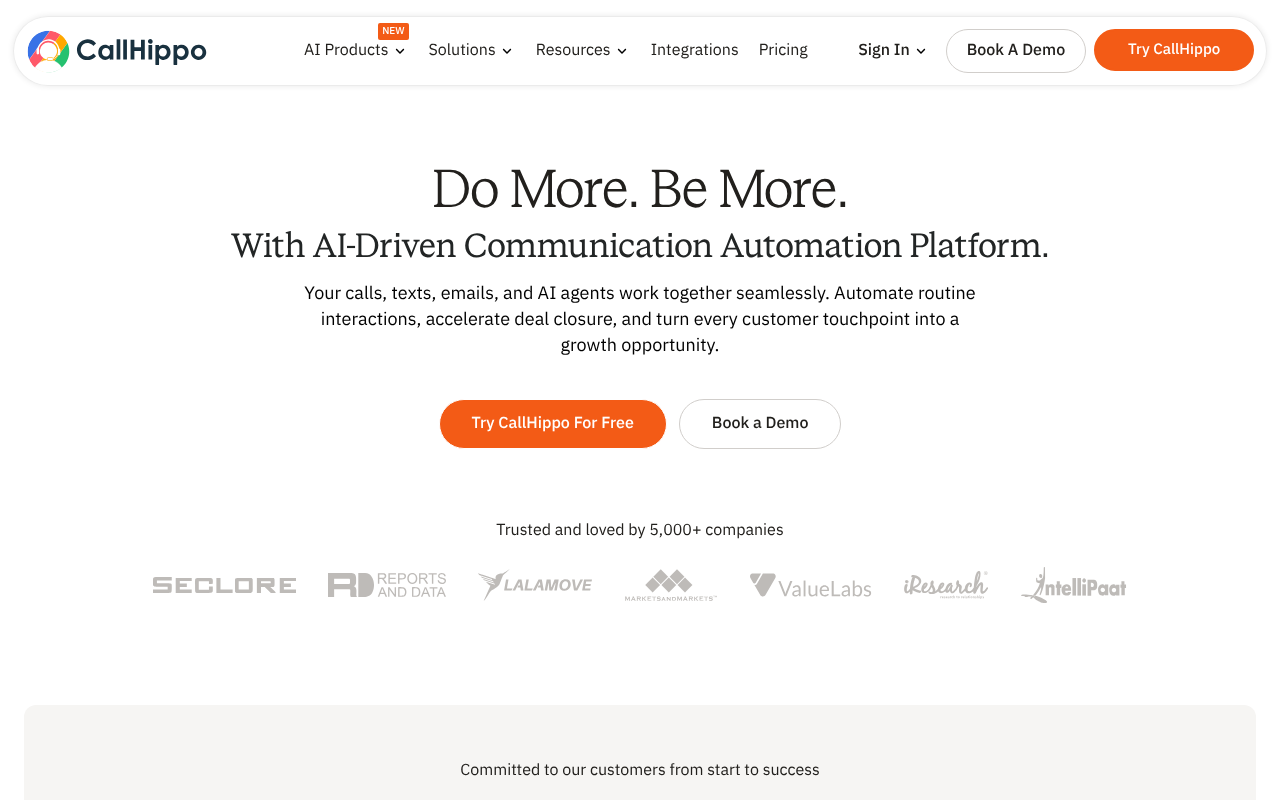 CallHippo screenshot 1