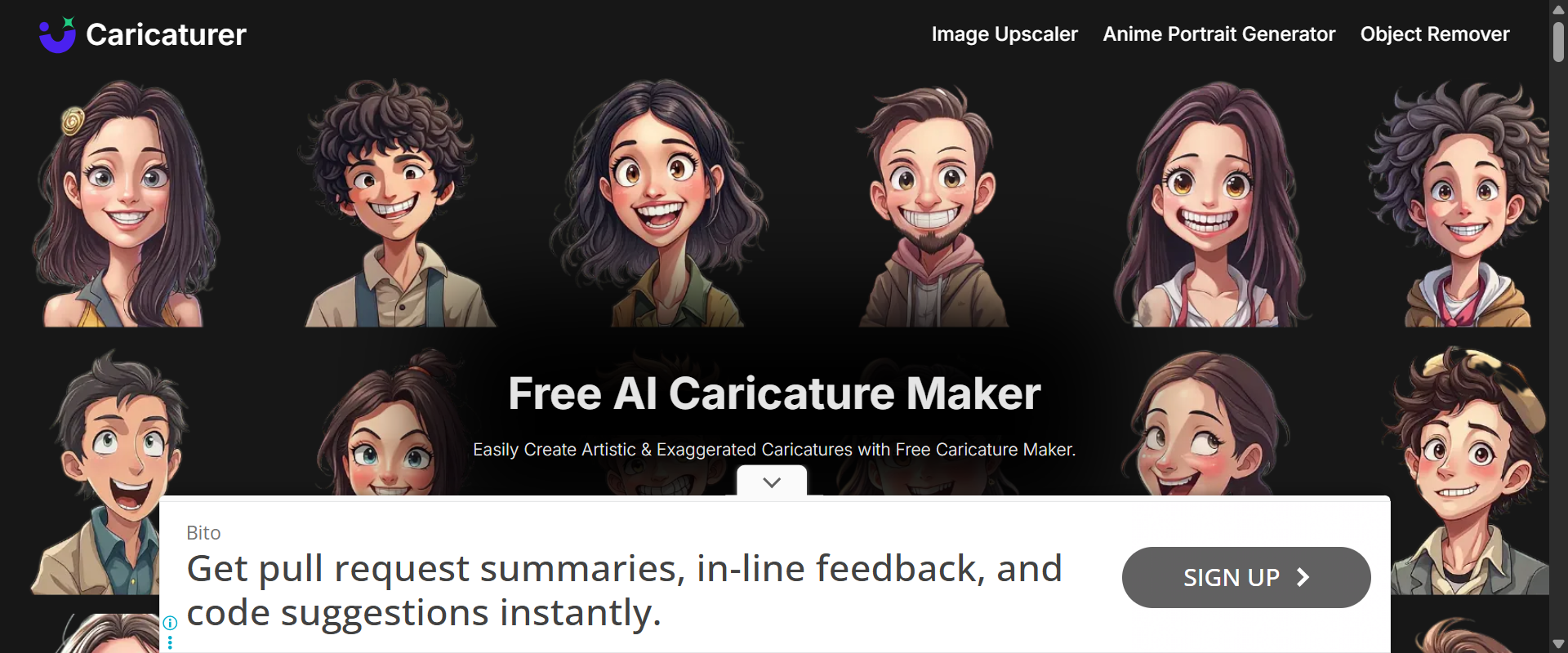Caricaturer.io screenshot 1