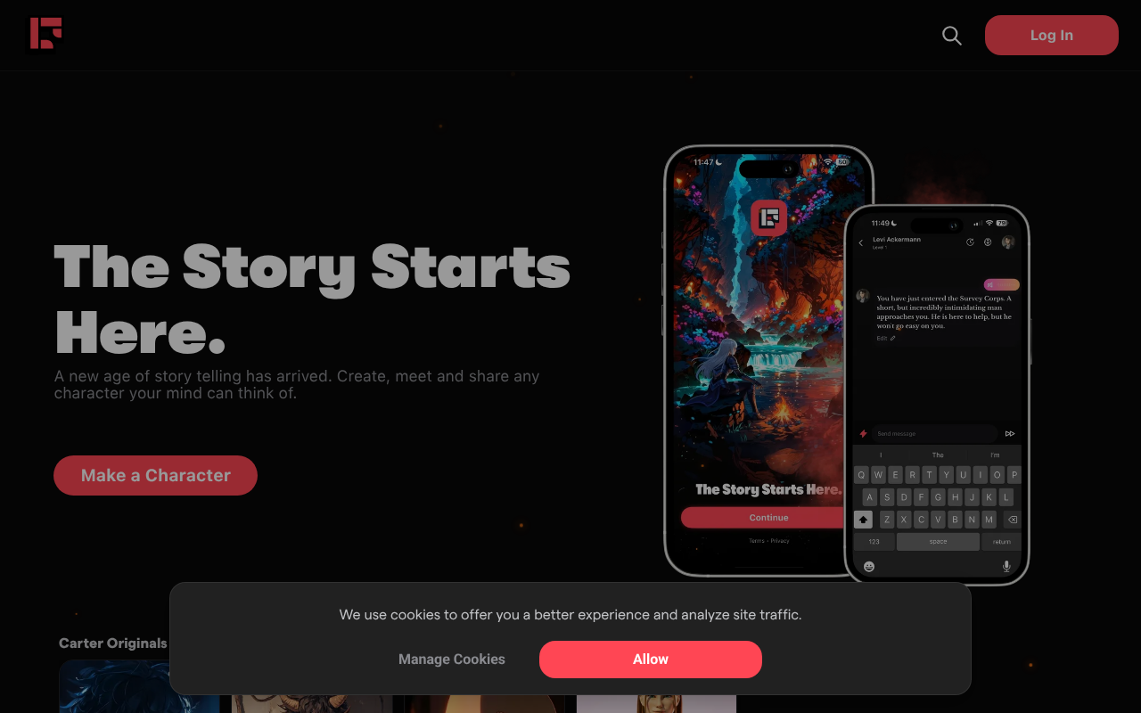 Carter Chat screenshot 1