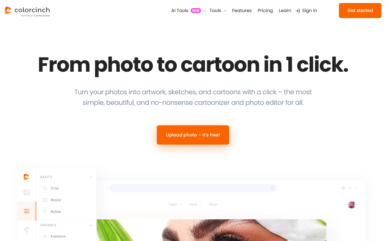 Cartoonize.net screenshot 1