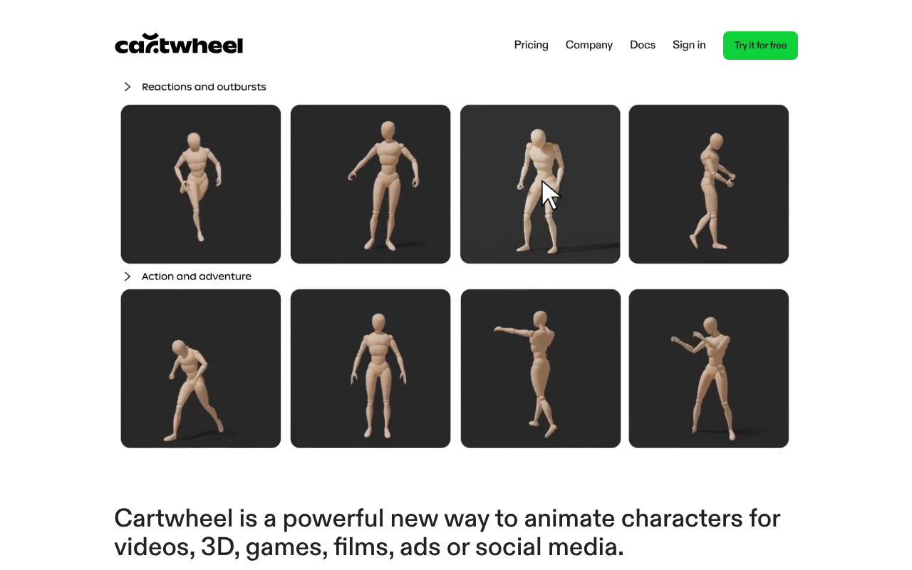 Cartwheel screenshot 1
