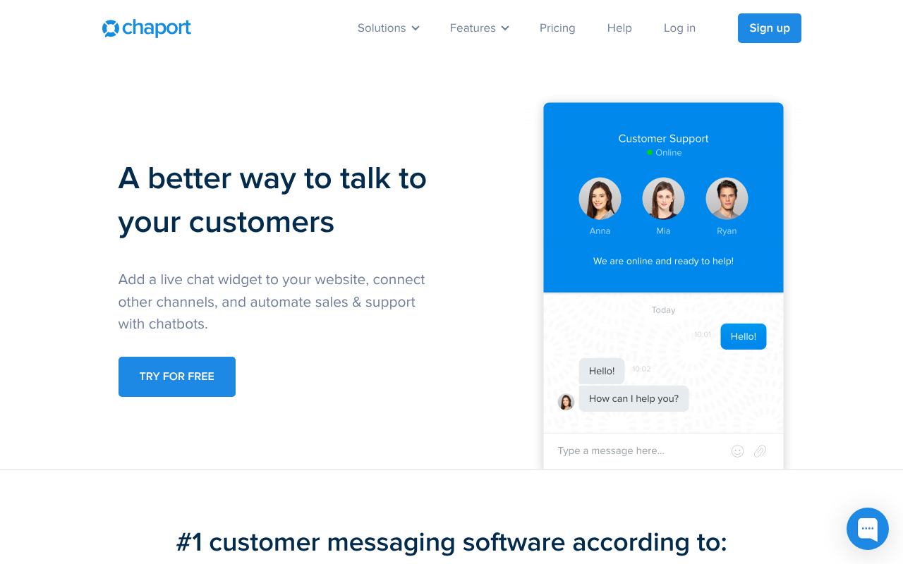 Chaport screenshot 1