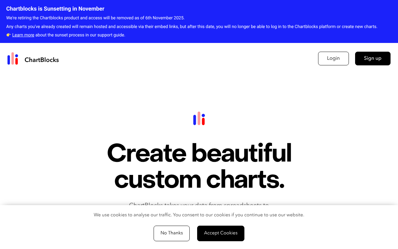 Chartblocks screenshot 1