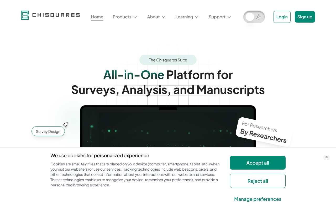 ChiSquares screenshot 1