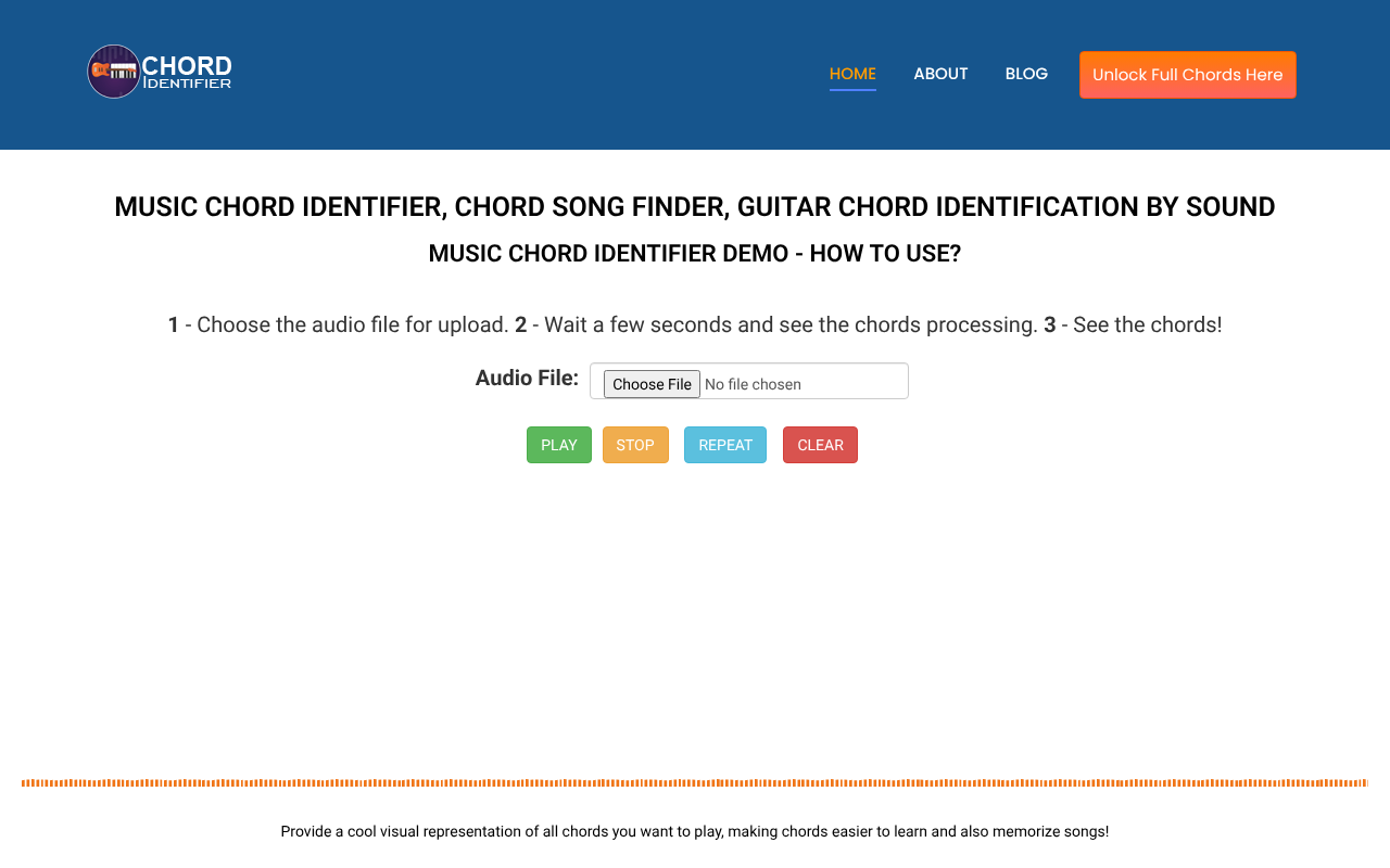 Chord Identifier screenshot 1