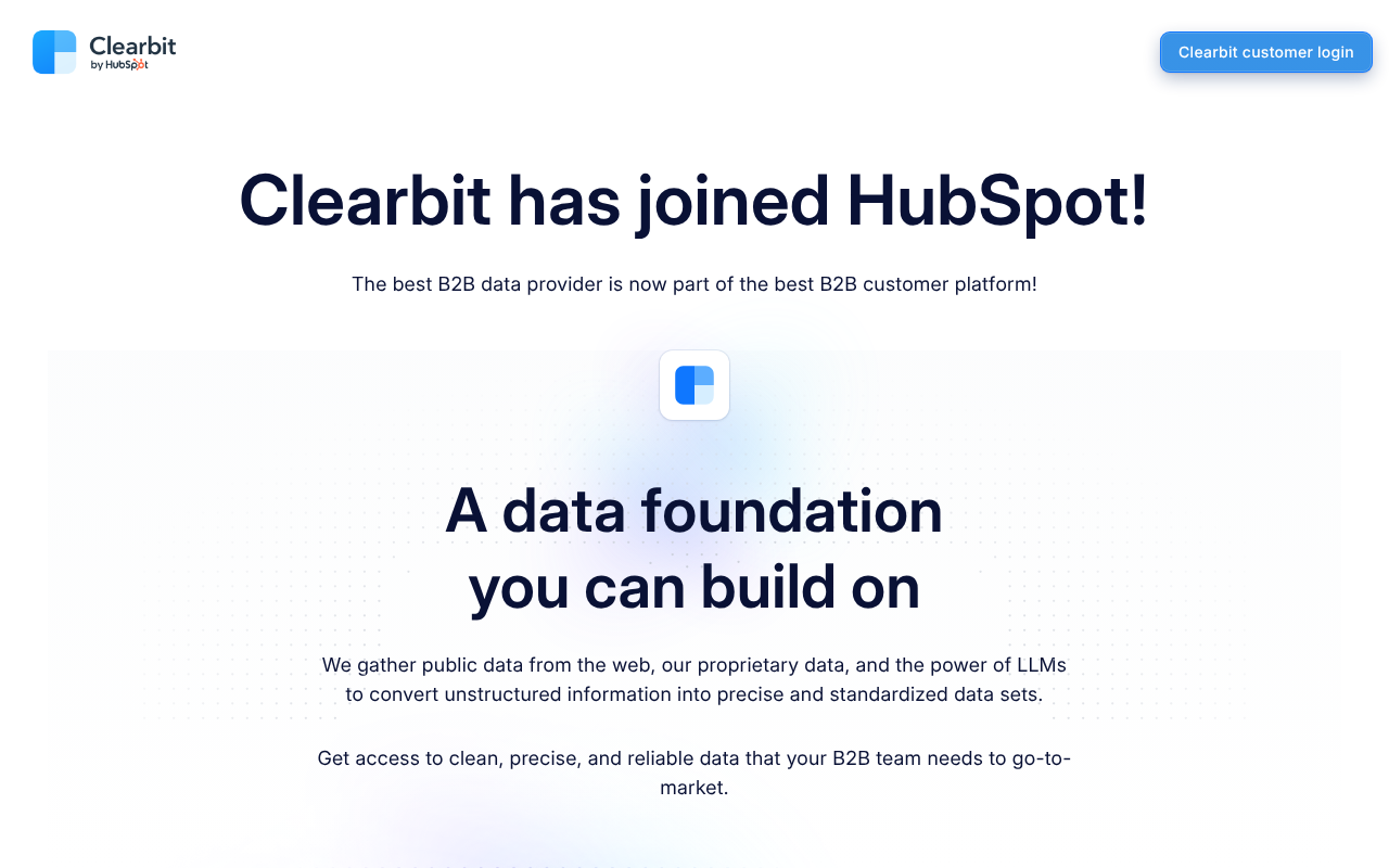 Clearbit screenshot 1
