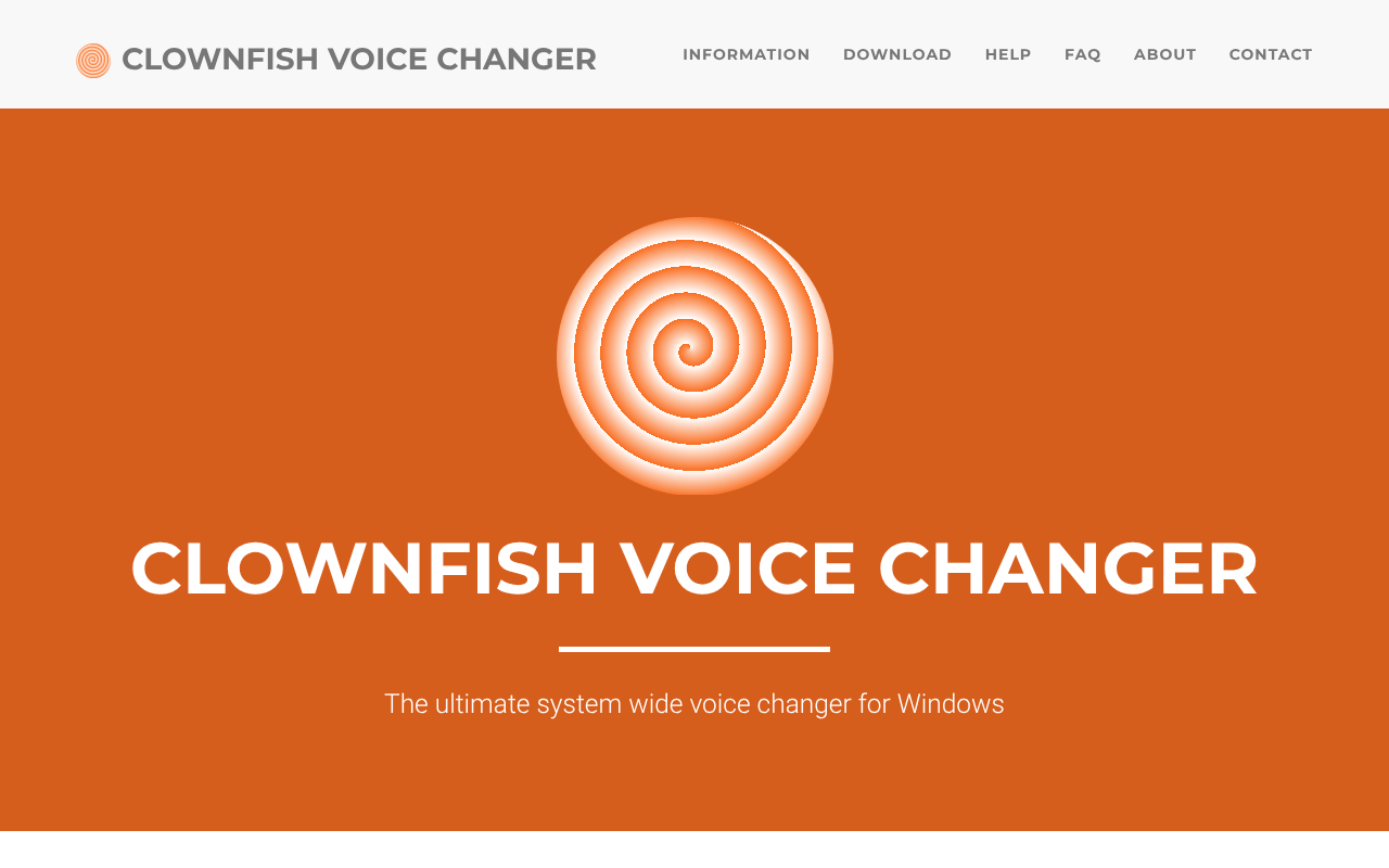 Clownfish Voice Changer screenshot 1