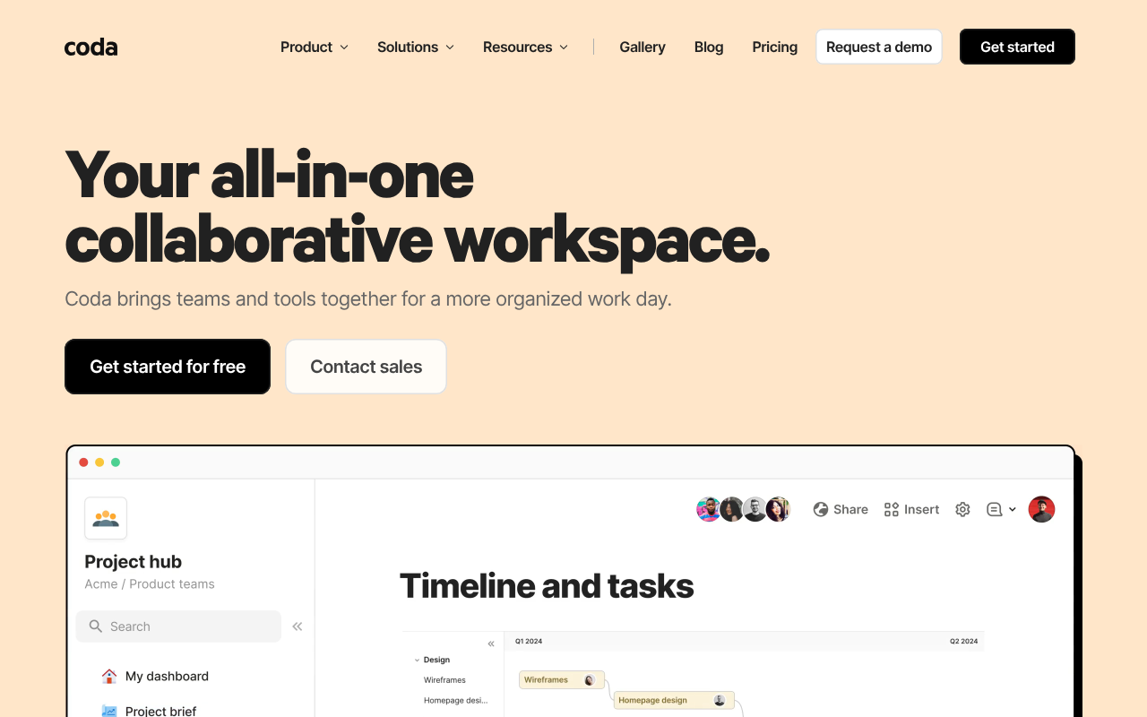 Coda screenshot 1