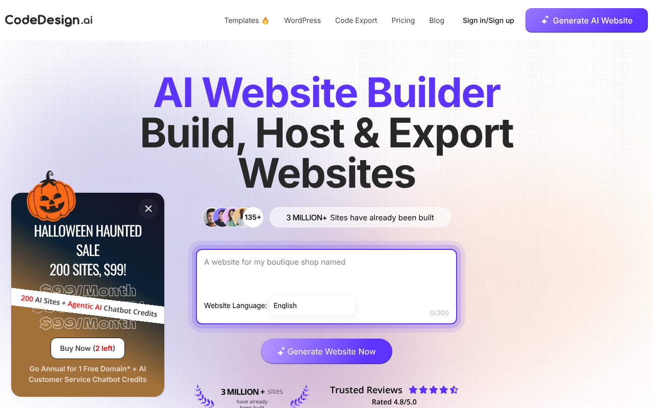 CodeDesign.ai screenshot 1