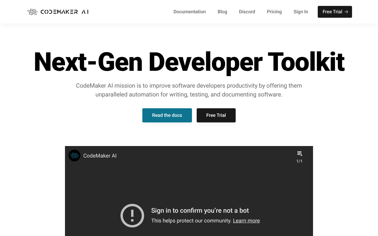 CodeMaker.ai screenshot 1