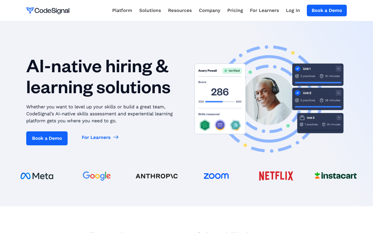 CodeSignal screenshot 1