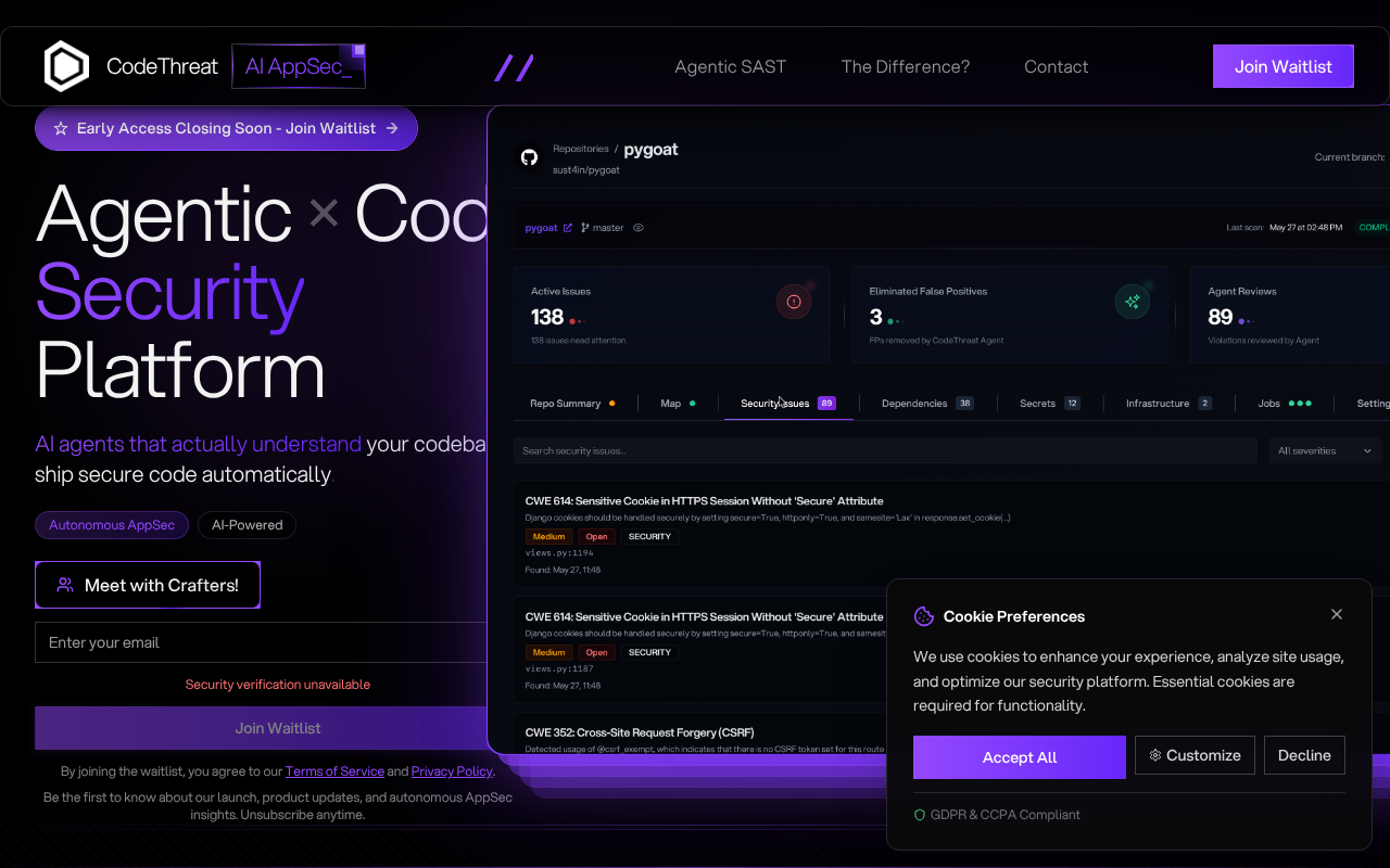 CodeThreat screenshot 1
