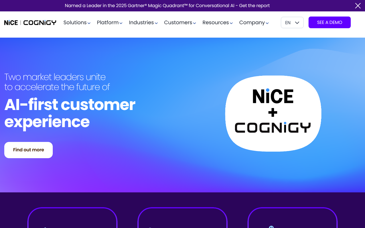 Cognigy screenshot 1